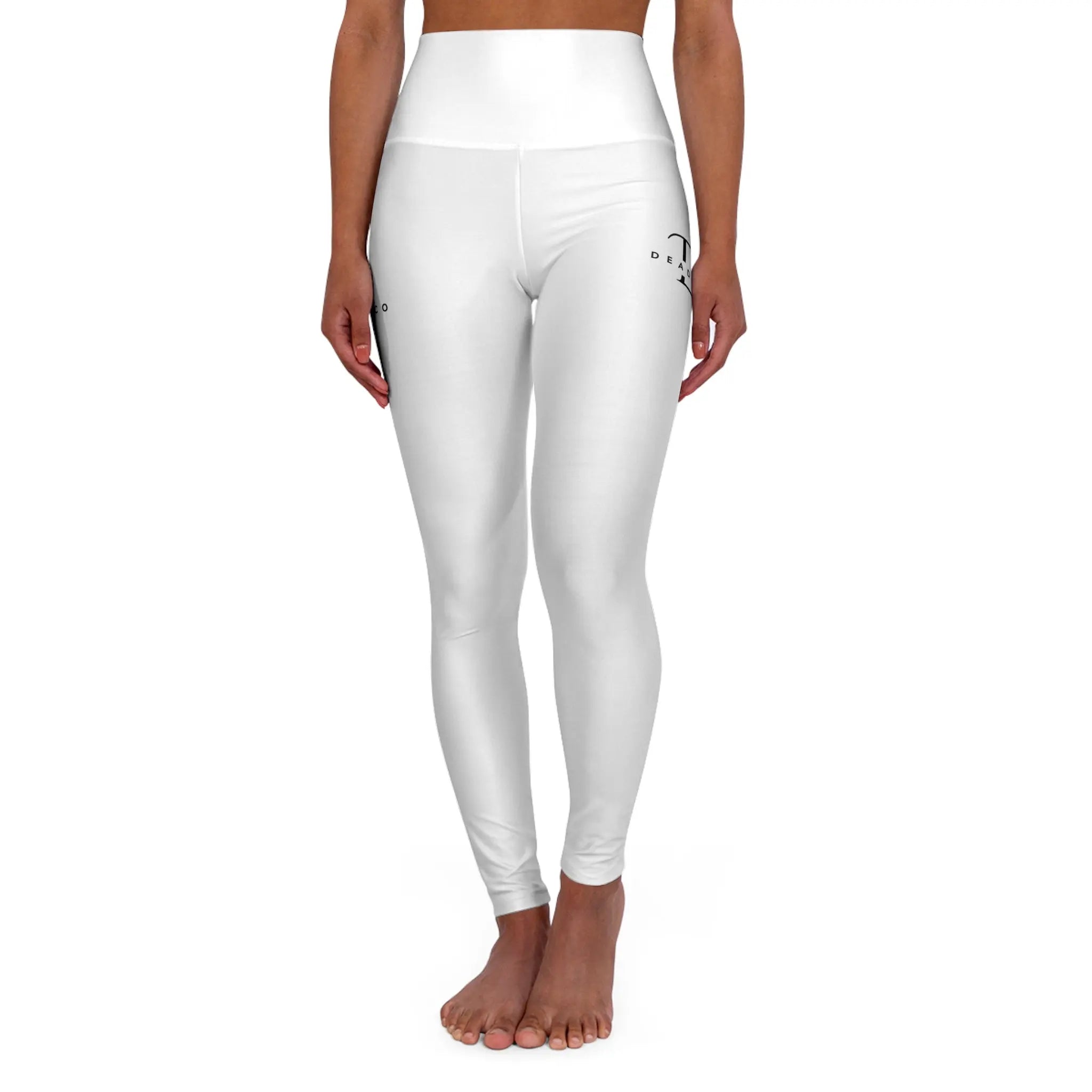 DeadBolt High-Waisted Yoga Leggings Printify