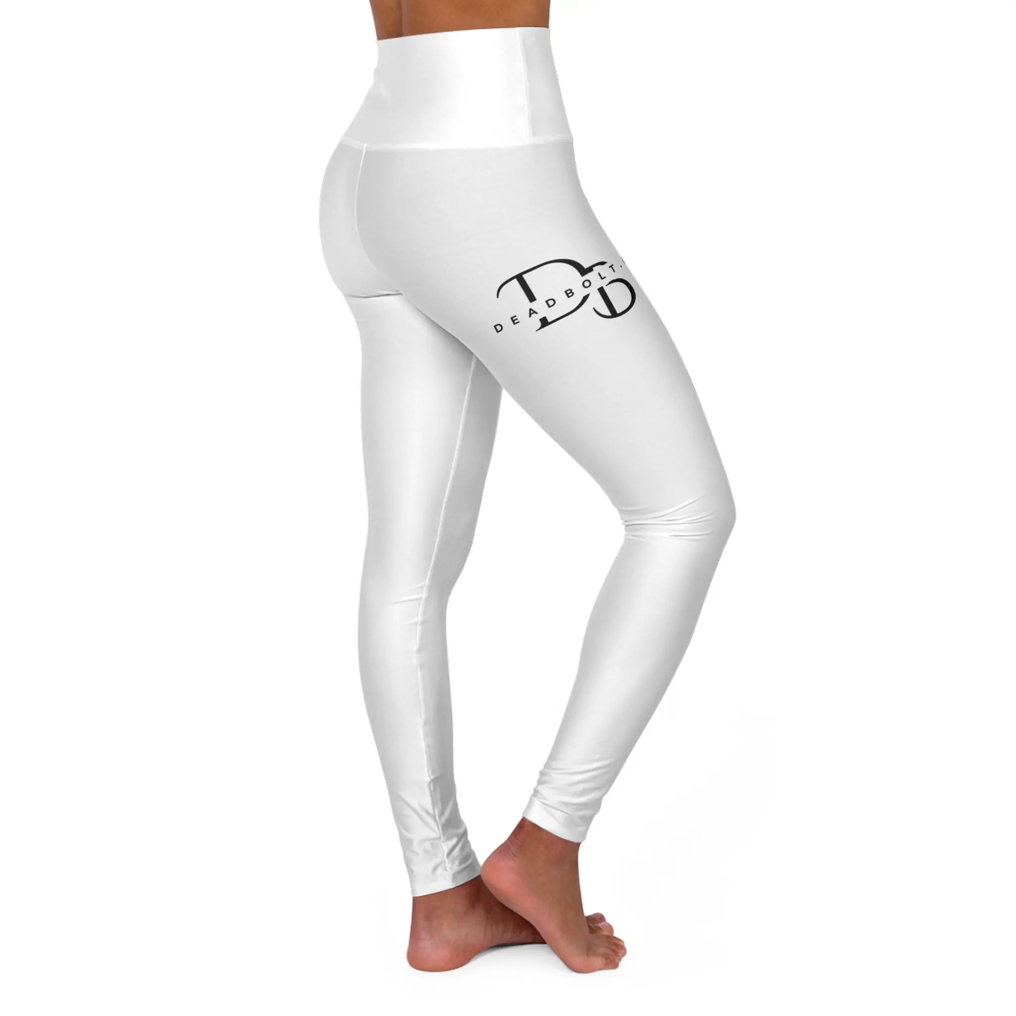 DeadBolt High-Waisted Yoga Leggings Printify