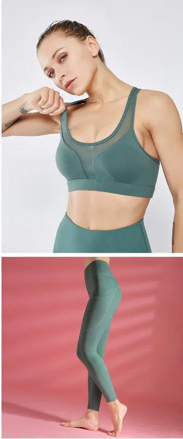 Sports Bra Shockproof Yoga Vest Sports Bra Deadbolt Apparel & Gifts Co.