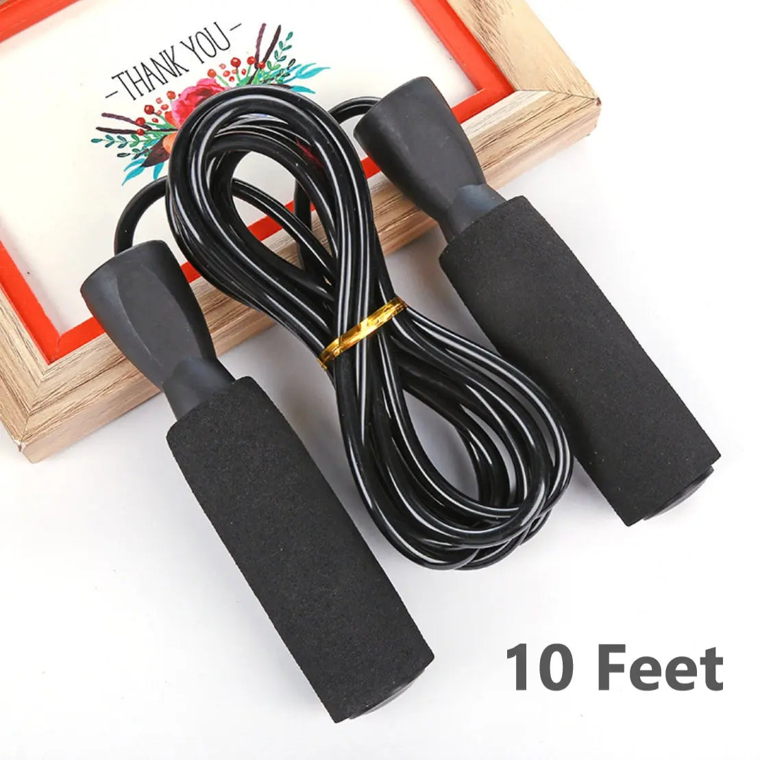 Gym Aerobic Exercise Boxing Skipping Rope Adjustable Bearing Speed Fitness Bearing Rope Tangle-Free Jumping Rope Speed Equipments Skipping Adjustable Skipping Rope Deadbolt Apparel & Gifts Co.