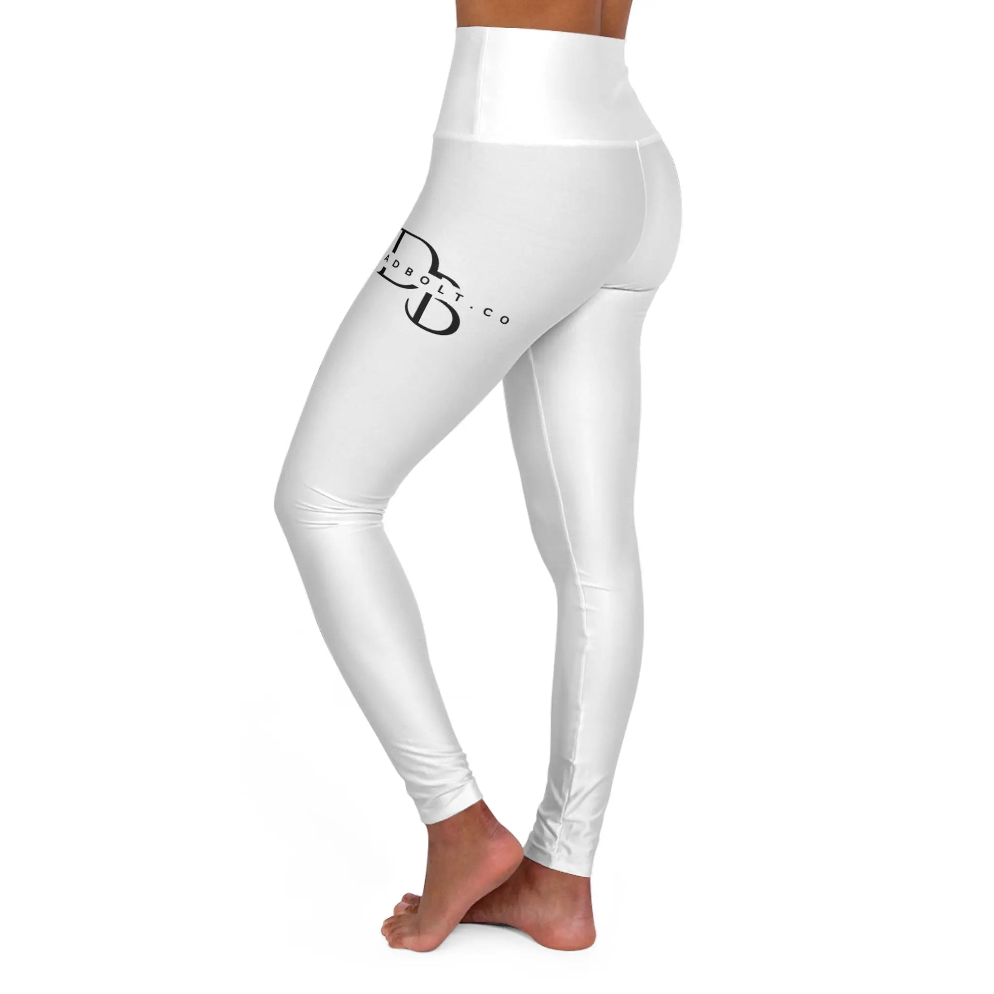 DeadBolt High-Waisted Yoga Leggings Printify
